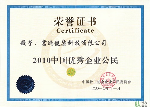 富迪爱游戏的荣誉证书一览