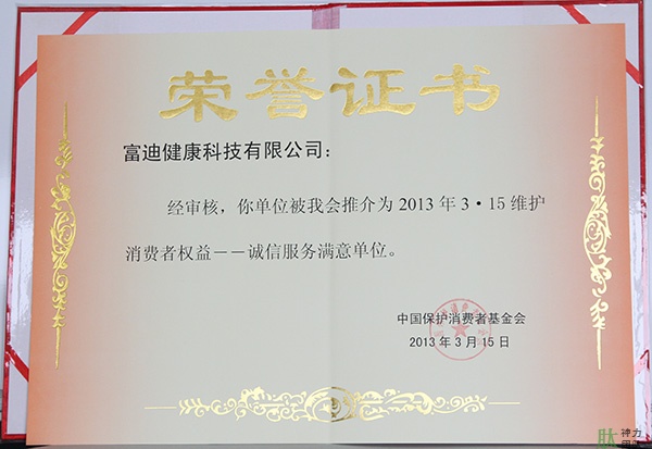富迪爱游戏的荣誉证书一览